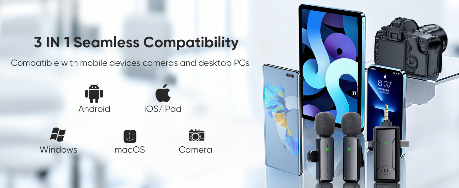 3 in 1 seamless compatibility