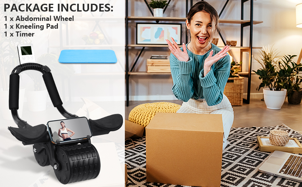 ab wheel roller for core workout