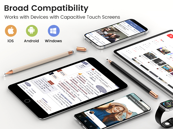 Broad compatible for all touchscreens