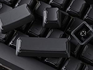 dagaladoo Shine Through keycaps Set,Double Shot PBT keycaps Mecha Armor