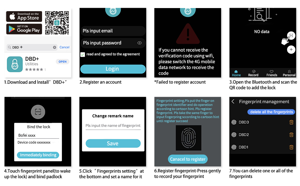 Fingerprint Padlock