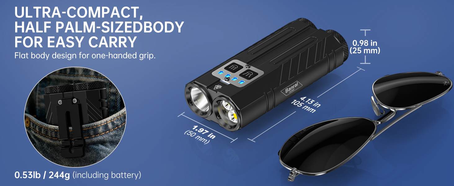 Ultra-Compact Flashlight