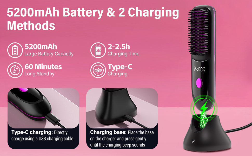 5200mAh battery
