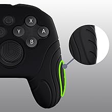 Ergonomic Silicone Skin Protective Case for Nintendo Switch Pro Controller