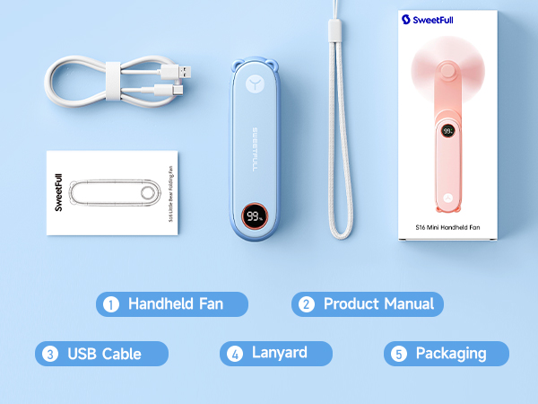 handheld fan foldable; little fan; rechargeable fan; portable fan rechargeable;