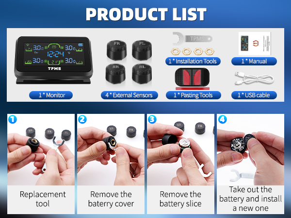 wireless tire pressure monitoring system