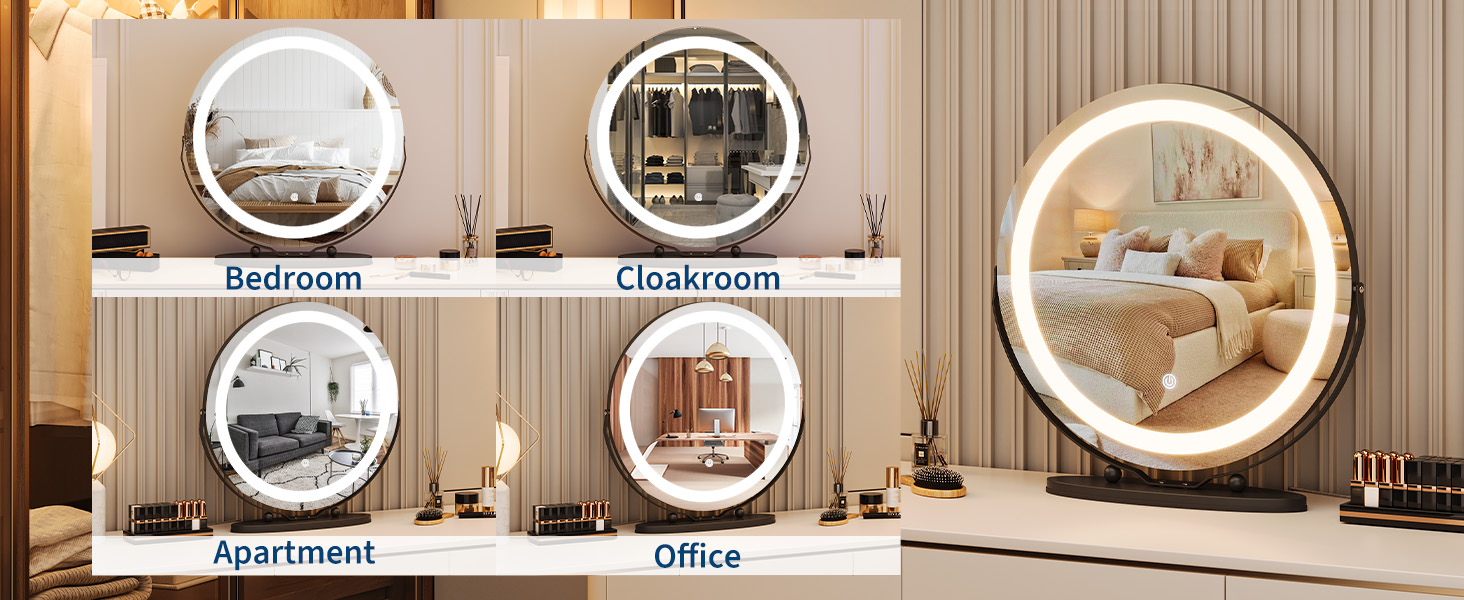 vanity mirror with light