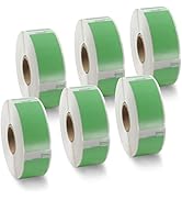 BETCKEY Colored Labels Compatible with Dymo 30336 (1" x 2-1/8") Return Address Labels, Compatible...