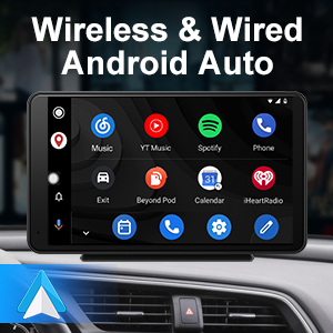 VECHTEL 2G 32G autoradio, 1 Din met draadloze Carplay