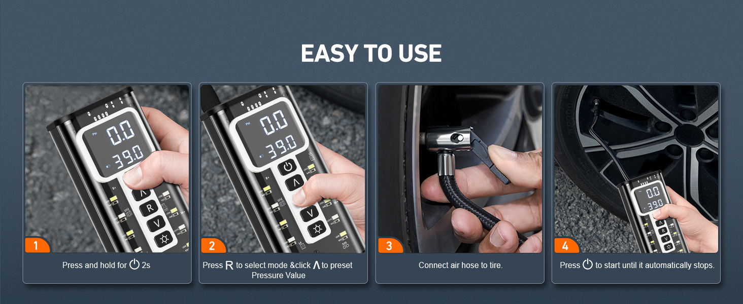 airmoto portable air pump