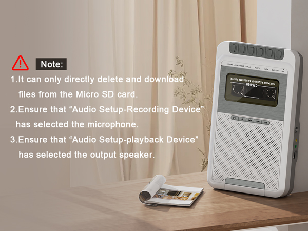 cassette tape player