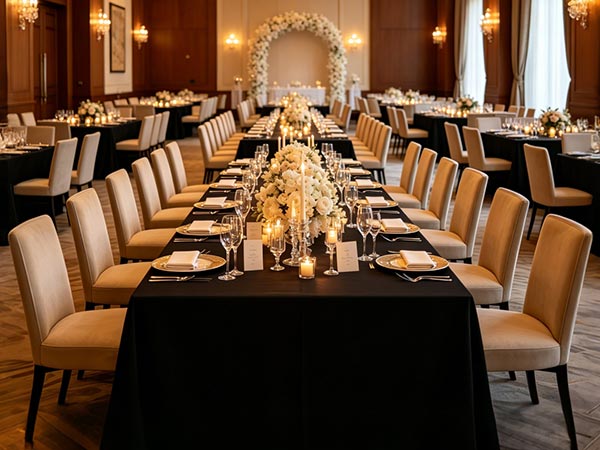Black Tablecloth
