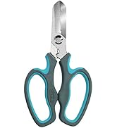 CYRUS Flower Scissors Floral Shears for Cutting Flowers,Garden Shears with Integrated Stab Remove...