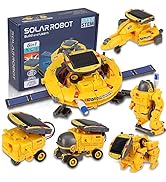 SHCKE STEM Science Kits for Kids 8-12: Solar Space Robot Toy, for Boys &amp; Girls, Best Choice for B...