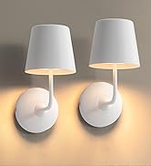 NEWSEE Cordless Small Candle Table Lamp, Modern Portable 3 Levels Brightness LED Desk Lamps, Rech...