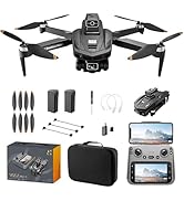 FPV Drone with 1080P HD Camera, Brushless Motor, 4-Way Obstacle Avoidance Auto Return, Altitude H...