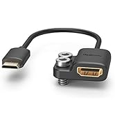 SMALLRIG Ultra Slim 4K Adapter Cable (C to A), Mini-Sized Ports Male to Full-Sized Ports Female, ...