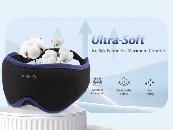 eyemask with bluetooth headphones