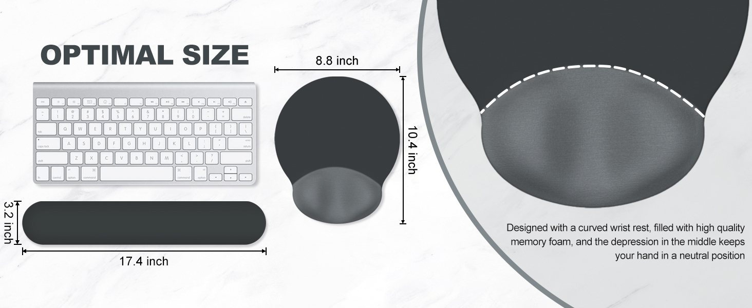 Large size mouse pad