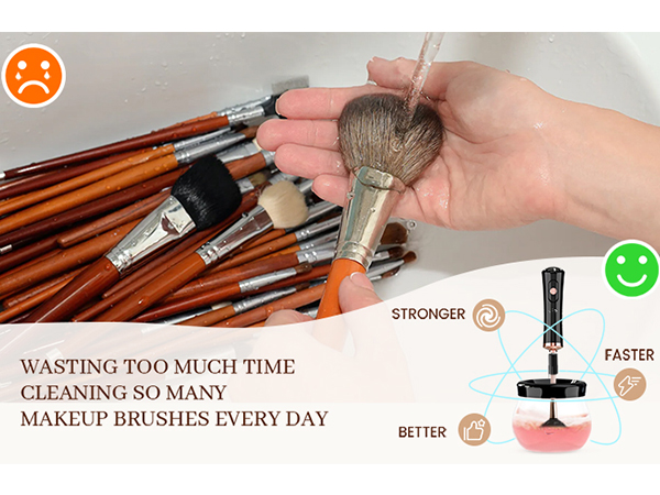 electric makeup brussh cleaner