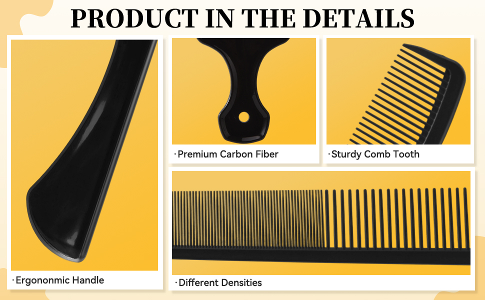 Details of hair comb