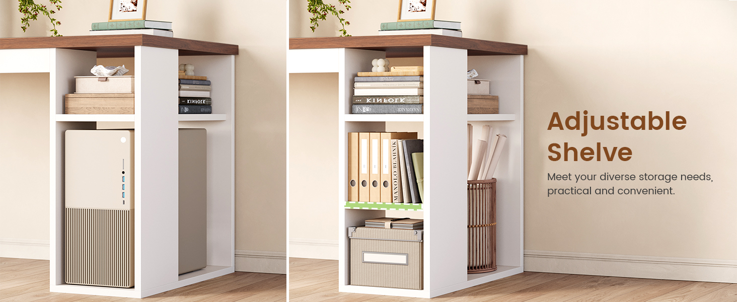 farmhouse l shaped computer desk