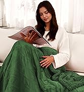 TICOO Heated Blanket Full Size Electric Blanket 72" x 84" with 5 Levels Heating &amp; 10Hs Auto Off, ...