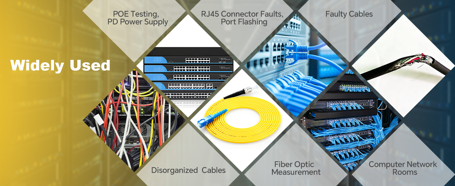 NF-8518 Network Cable Tester with Optical Power Meter, Ethernet Cable Tester