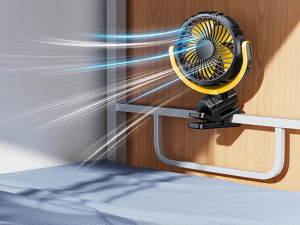 portable car fan can be also used for desk bed stroller baby crib golf cart camping tent