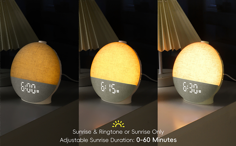 alarm clock led light