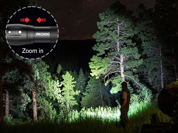 super bright small zoomable Flashlight