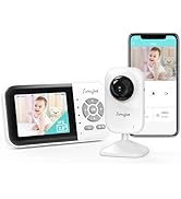 Upgrade Video Baby Monitor,WiFi Baby Camera,2.8