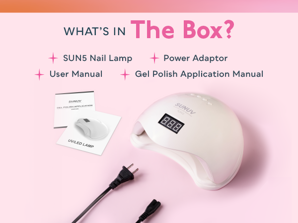 Gel Nail Light for Nail Polish