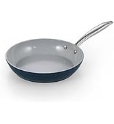 Cook N Home Non Stick Frying Pan, 9.5-inch Skillet Hard Anodized Ceramic Nonstick Cookware, Egg O...