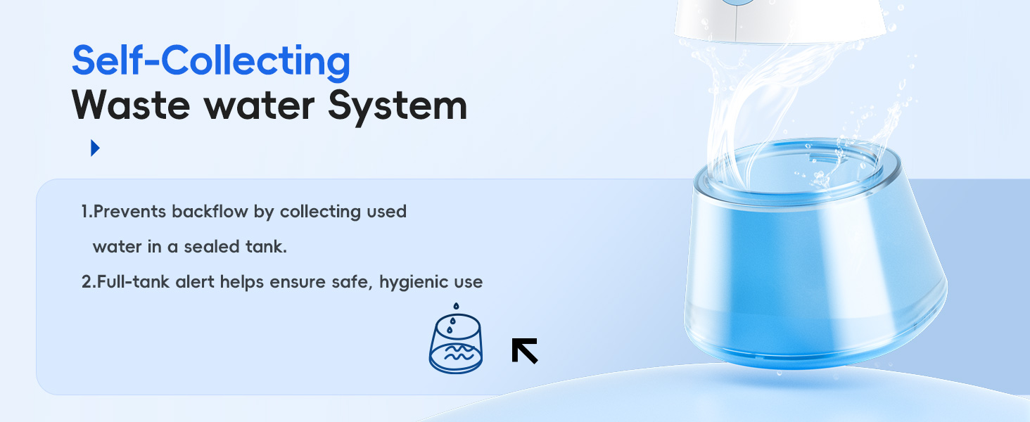 Self-Collecting Waste water System