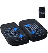 Adjustable Seat Cushion, Memory Foam Seat Cushion for Office Chair, Car Seat Cushion, Foldable Tr...