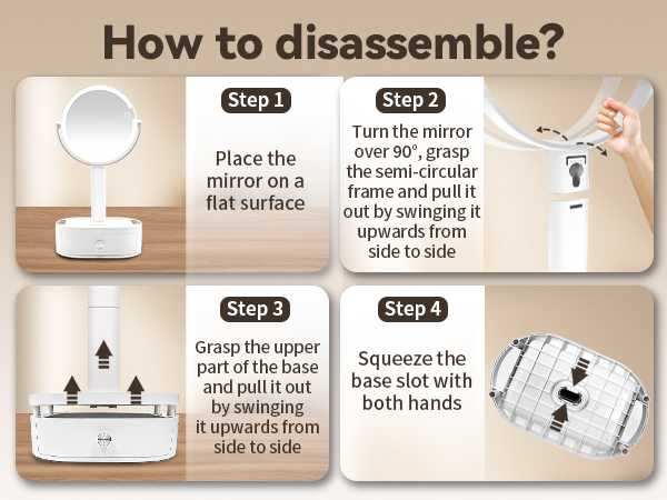 makeup mirror with lights