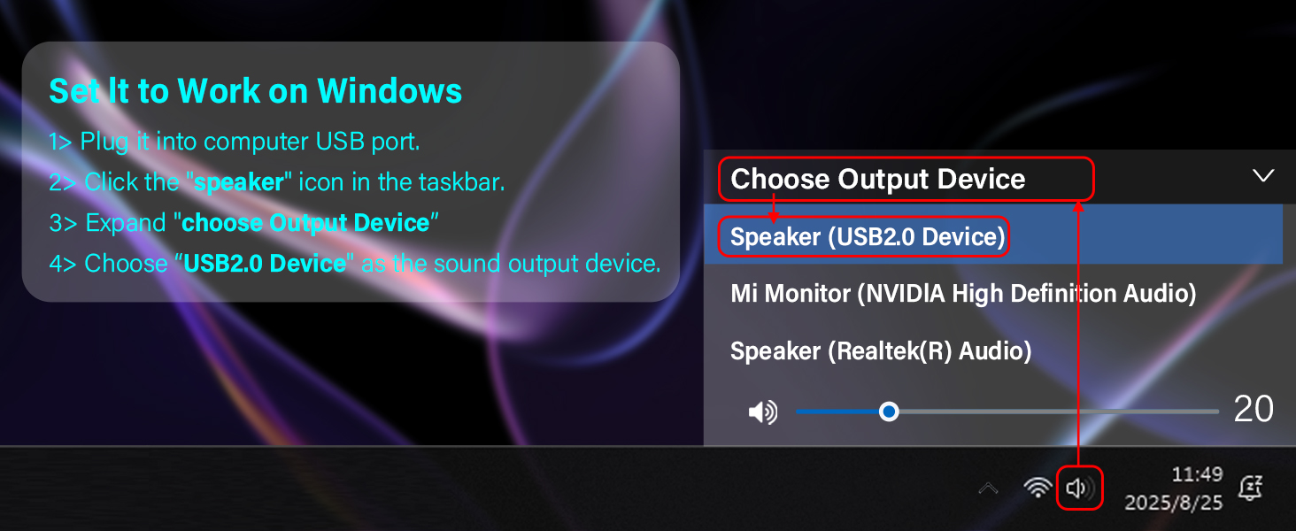 computer speakers