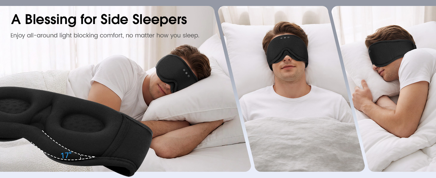 3D Sleep Headband Headphones