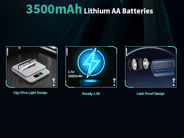 Lithium AA Batteries