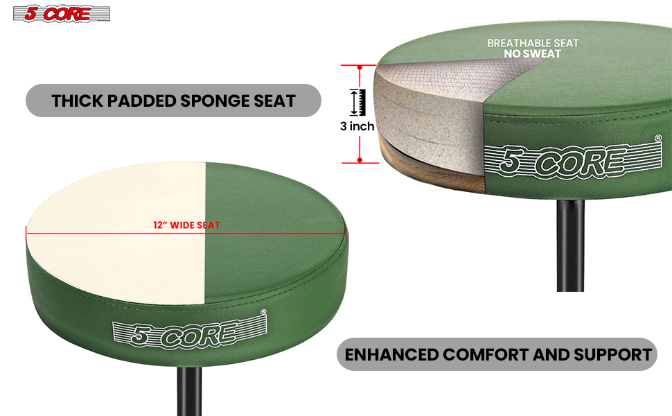 Drum Throne Padded Guitar Stool Music Chair for Adults and Kids