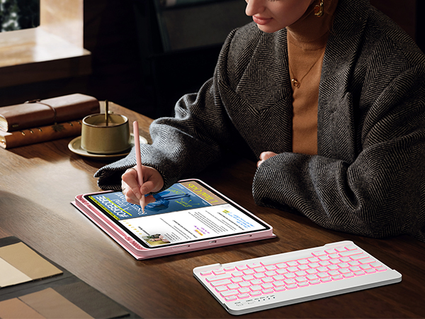 Detachable wireless keyboard