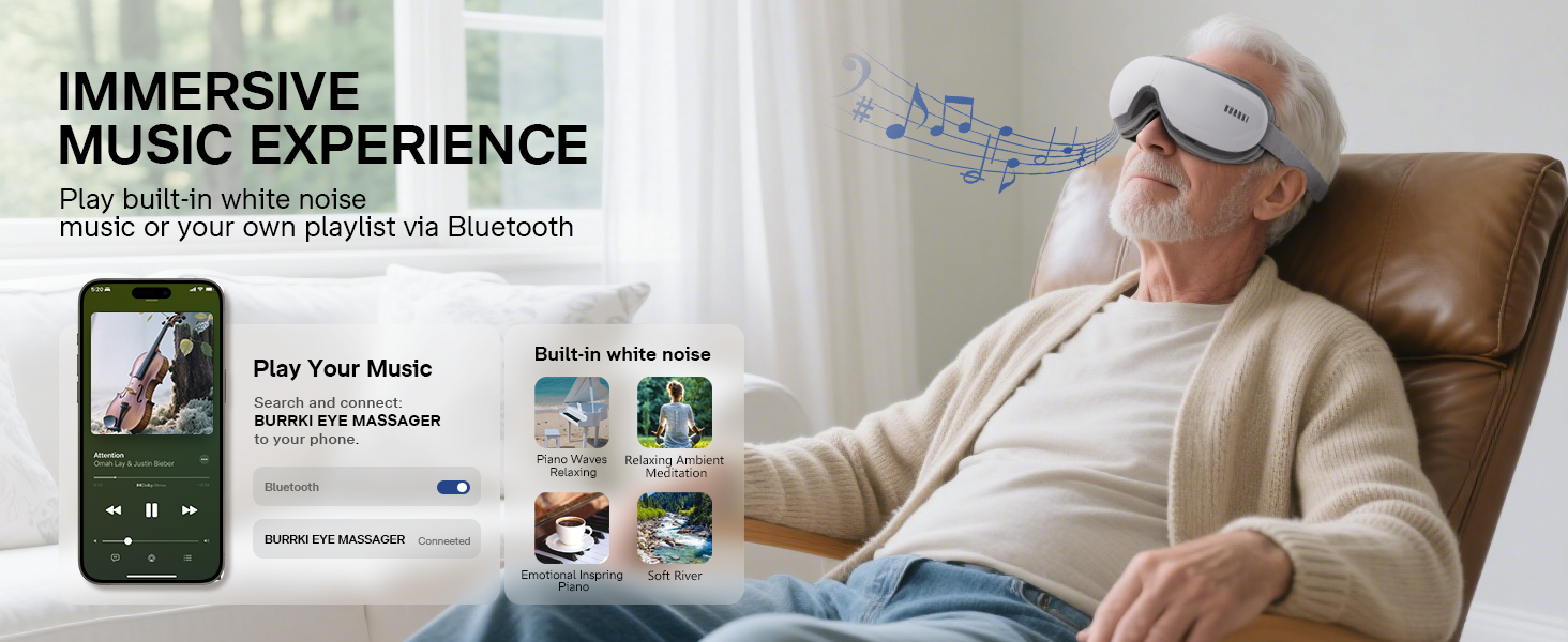 Eye Massager with Bluetooth