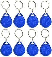 125Khz RFID Proximity ID Card fob Token Tags Key Fobs Keychains RFID Proximity Card Key RFID Acce...
