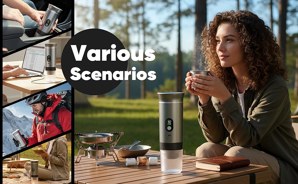 portable espresso;portable coffee maker for car;portable coffee
