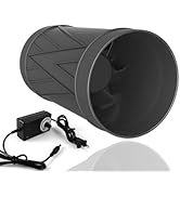 ACEDUROBLA 4'' Inline Booster Duct Fan with Speed Controller, 6W 130 CFM Airflow HVAC Exhaust Ven...