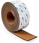 OCEANBROAD Self-Adhesive 96''x2.4'' Boat Flooring with 3M Adhesive Backing EVA Foam Faux Teak Mar...