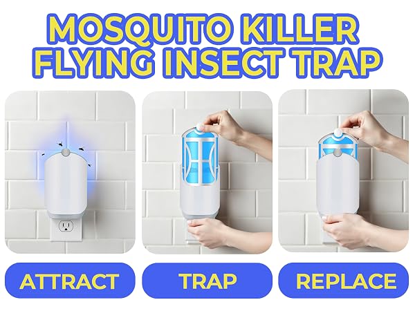 flying insect trap refill cartridges 12 pack