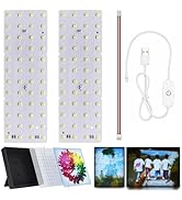2pcs Lithophane Led Backlight Board Kit KC009 KC010 for Bambu Lab H2D/X1/P1P/A1 LED Light Board L...