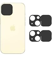 EYSOFT Phone Camera Lens Cover Compatible for iPhone 15 / iPhone 15 Plus,Camera Lens Protector to...